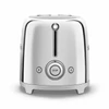 Kép 3/5 - SMEG KENYÉRPIRÍTÓ, retro, 2 szeletes, fényes króm