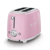 Kép 2/3 - SMEG KENYÉRPIRÍTÓ, retro, 2 szeletes, rózsaszín