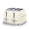 Kép 2/5 - SMEG KENYÉRPIRÍTÓ, retro, 2x2 szeletes, bézs
