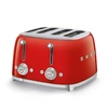 Kép 2/5 - SMEG KENYÉRPIRÍTÓ, retro, 2x2 szeletes, piros