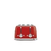 SMEG KENYÉRPIRÍTÓ, retro, 2x2 szeletes, piros