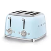 Kép 2/5 - SMEG KENYÉRPIRÍTÓ, retro, 2x2 szeletes, világoskék