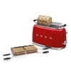 Kép 3/3 - SMEG KENYÉRPIRÍTÓ, retro, 4 szeletes, piros