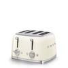 SMEG KENYÉRPIRÍTÓ, retro, 2x2 szeletes, bézs