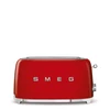 SMEG KENYÉRPIRÍTÓ, retro, 4 szeletes, piros