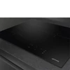 SMEG KERÁMIA FŐZŐLAP, Universale design, 60 cm, 3 főzőzóna, fekete üveg