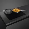 SMEG KERÁMIA FŐZŐLAP, Universale design, 60 cm, 3 főzőzóna, fekete üveg