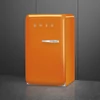 Kép 3/5 - SMEG KOMBINÁLT HŰTŐ ÉS FAGYASZTÓ, retro, 54,5x98 cm, bal oldali pántok, narancssárga