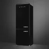Kép 3/5 - SMEG KOMBINÁLT HŰTŐ ÉS FAGYASZTÓ, retro, 70,6x205 cm, bal oldali pántok,  fekete
