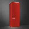 Kép 2/5 - SMEG KOMBINÁLT HŰTŐ ÉS FAGYASZTÓ, retro, 70,6x205 cm, jobb oldali pántok,  piros