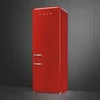 Kép 3/5 - SMEG KOMBINÁLT HŰTŐ ÉS FAGYASZTÓ, retro, 70,6x205 cm, jobb oldali pántok,  piros