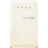 SMEG KOMBINÁLT HŰTŐ ÉS FAGYASZTÓ,retro,54,5 cm,98 cm magas,104,8+17 l,bal oldali pántok,bézs