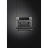 SMEG KOMPAKT KOMBINÁLT GŐZSÜTŐ, Musa design, Galileo, 45 cm, ezüst/fekete, Schuko