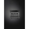 SMEG KOMPAKT KOMBINÁLT MIKROHULLÁMÚ SÜTŐ, Musa design, Galileo, 45 cm, CS LCD, fekete