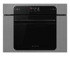 SMEG KOMPAKT KOMBINÁLT MIKROHULLÁMÚ SÜTŐ, Musa design, Galileo, 45 cm, ES LCD, ezüst/fekete