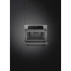 SMEG KOMPAKT KOMBINÁLT MIKROHULLÁMÚ SÜTŐ, Musa design, Galileo, 45 cm, ES LCD, ezüst/fekete, Schuko