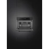 SMEG KOMPAKT KOMBINÁLT MIKROHULLÁMÚ SÜTŐ, Musa design, Galileo, 45 cm, ES LCD, fekete, Schuko