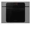 SMEG KOMPAKT KOMBINÁLT MIKROHULLÁMÚ SÜTŐ, Musa design, Galileo, 45 cm,TFT, ezüst/fekete, Schuko