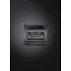 SMEG KOMPAKT KOMBINÁLT MIKROHULLÁMÚ SÜTŐ, Musa design, Galileo, 45 cm,TFT, fekete, Schuko