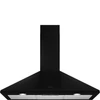 Kép 1/4 - SMEG KÜRTŐS PÁRAELSZÍVÓ, Universal design, 90 cm, tolókapcsolós vezérlés, fekete