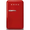 SMEG MINI BAR, retro, 40,4x74 cm, jobb oldali pántok, piros