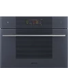 Kép 1/4 - SMEG KOMPAKT OMNICHEF HÁROM AZ EGYBEN SÜTŐ, Linea design, Galileo, 45 cm, nagy TFT, neptune szürke üveg