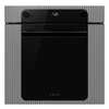 SMEG PIROLITIKUS HŐLÉGKEVERÉSES SÜTŐ, Musa design, 60 cm, ezüst/fekete