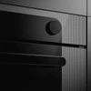 SMEG PIROLITIKUS HŐLÉGKEVERÉSES SÜTŐ, Musa design, 60 cm, ezüst/fekete