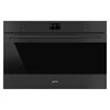 Kép 1/2 - SMEG PIROLITIKUS HŐLÉGKEVERÉSES XL SÜTŐ, Classica design, 90x47,5 cm, ES LCD, matt fekete