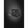 Kép 5/5 - SMEG PIROLITIKUS HŐLÉGKEVERÉSES XL SÜTŐ, Dolce Stil Novo design, 90x47,5 cm, nagy TFT, fekete üveg, réz dísz