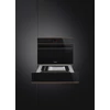 SMEG SOKKOLÓ HŰTŐ, Dolce Stil Novo design, 45 cm, TFT, fekete üveg, réz dísz