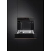 SMEG SOKKOLÓ HŰTŐ, Dolce Stil Novo design, 45 cm, TFT, fekete üveg, réz dísz