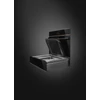 SMEG SOKKOLÓ HŰTŐ, Dolce Stil Novo design, 45 cm, TFT, fekete üveg, réz dísz