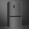 Kép 3/5 - SMEG SZABADONÁLLÓ HŰTŐ ÉS FAGYASZTÓ, 84x179 cm, D energiaosztály, sötét inox