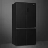Kép 2/5 - SMEG SZABADONÁLLÓ HŰTŐ ÉS FAGYASZTÓ, 91x190,5 cm, D energiaosztály, fekete