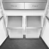 Kép 4/5 - SMEG SZABADONÁLLÓ HŰTŐ ÉS FAGYASZTÓ, 91x190,5 cm, D energiaosztály, fekete