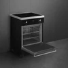 Kép 4/5 - SMEG SZABADONÁLLÓ TŰZHELY, Classica design, 60 cm, 1 sütőtér, 6 funkció, indukciós főzőlap, matt fekete