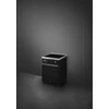 SMEG SZABADONÁLLÓ TŰZHELY, Classica design, 60 cm, 1 sütőtér, indukciós főzőlap, fekete