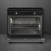 Kép 3/5 - SMEG SZABADONÁLLÓ TŰZHELY, Classica design, 90 cm, 1 sütőtér, indukciós főzőlap, 4 főzőzóna, antracit
