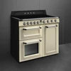 Kép 3/3 - SMEG SZABADONÁLLÓ TŰZHELY, Victoria design, 100 cm, 3 sütőtér, indukciós főzőlap, bézs