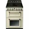 SMEG SZABADONÁLLÓ TŰZHELY, Victoria design, 60 cm, 2 sütőtér, indukciós főzőlap, bézs