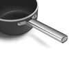 Kép 3/5 - SMEG SZÓSZOS EDÉNY, 20 cm, edzett üveg fedél, rozsdamentes acél fogantyú, fekete