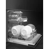 SMEG TELJESEN BEÉPÍTHETŐ MOSOGATÓGÉP, 45 cm, 10 teríték, 8 funkció, 2 hőmérséklet, 46dB