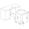 Kép 2/3 - SMEG TELJESEN BEÉPÍTHETŐ MOSOGATÓGÉP, 60 cm, 13 teríték, 10+1 funkció, 42 dB, A energiao., Planetarium, 3 FlexiDuo kosár