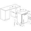 Kép 3/4 - SMEG TELJESEN BEÉPÍTHETŐ MOSOGATÓGÉP, 60 cm , 13 teríték, 10+1 funkció, 7 hőmérséklet