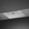 SMEG UNIVERSALE design beépíthető páraelszívó, 52 cm, inox, 3 sebesség