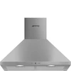 SMEG UNIVERSALE design kürtős fali páraelszívó, 60 cm, inox, 3+1 sebesség, elektronikus gombok