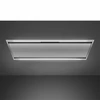 SMEG UNIVERSALE design mennyezeti páraelszívó, 120 cm, inox, 2 LED csík