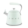 SMEG VÍZFORRALÓ TEÁSKANNA, retro, síppal, világoszöld