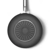 Kép 2/5 - SMEG WOK SERPENYŐ, 30 cm, rozsdamentes acél fogantyú, fekete